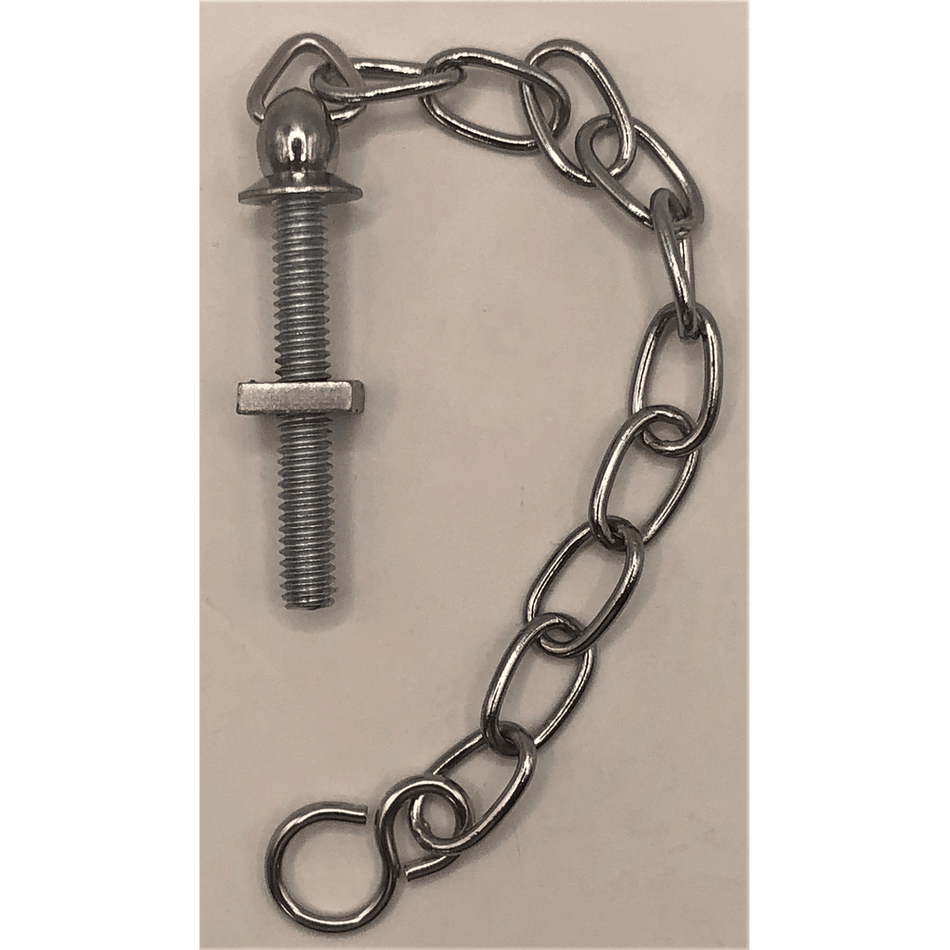 Chrome Plated Oval Link Bath Chains with Stay
