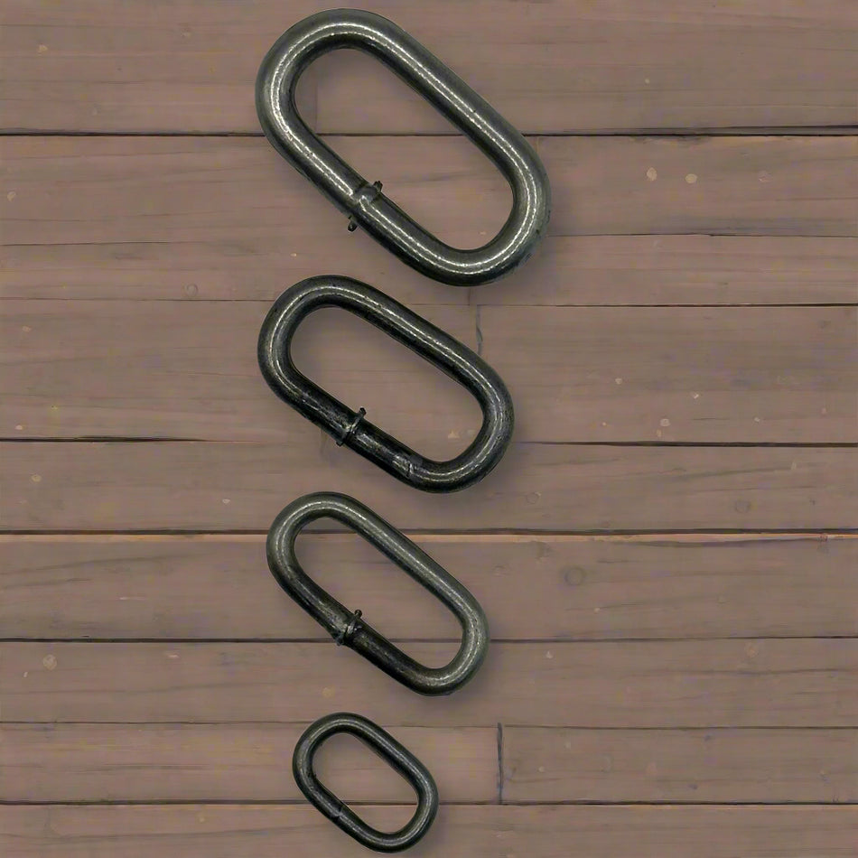 Unfinished Welded Steel Chain Single Links