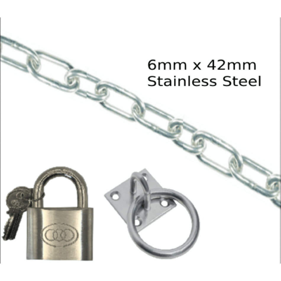 Security Kit - Stainless Steel