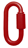 Red Epoxy Coated Steel Quick Links