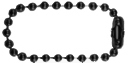 No.3 (2.4mm) Black Steel Ball Key Chains
