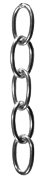 Chrome Plated Steel Oval Link Chain