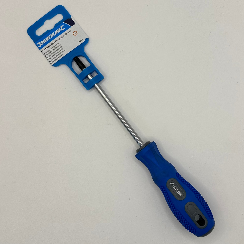 Silverline Screwdriver Star (Torx) Tip T30 x 115mm