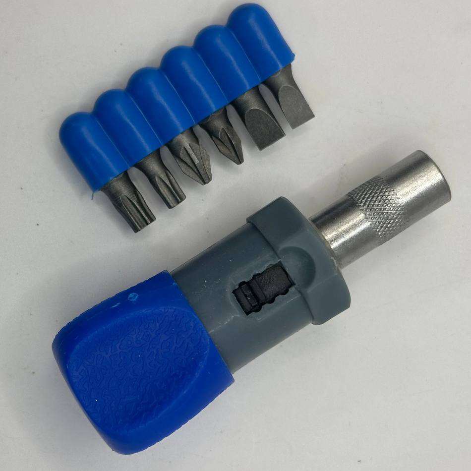 Stubby Ratchet Screwdriver set