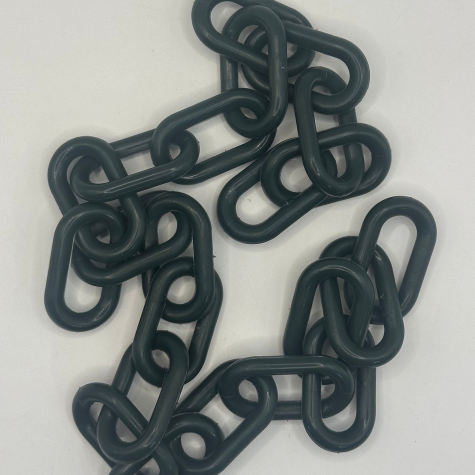 Dark Green Plastic Chain by the metre (Maximum Length 25m)