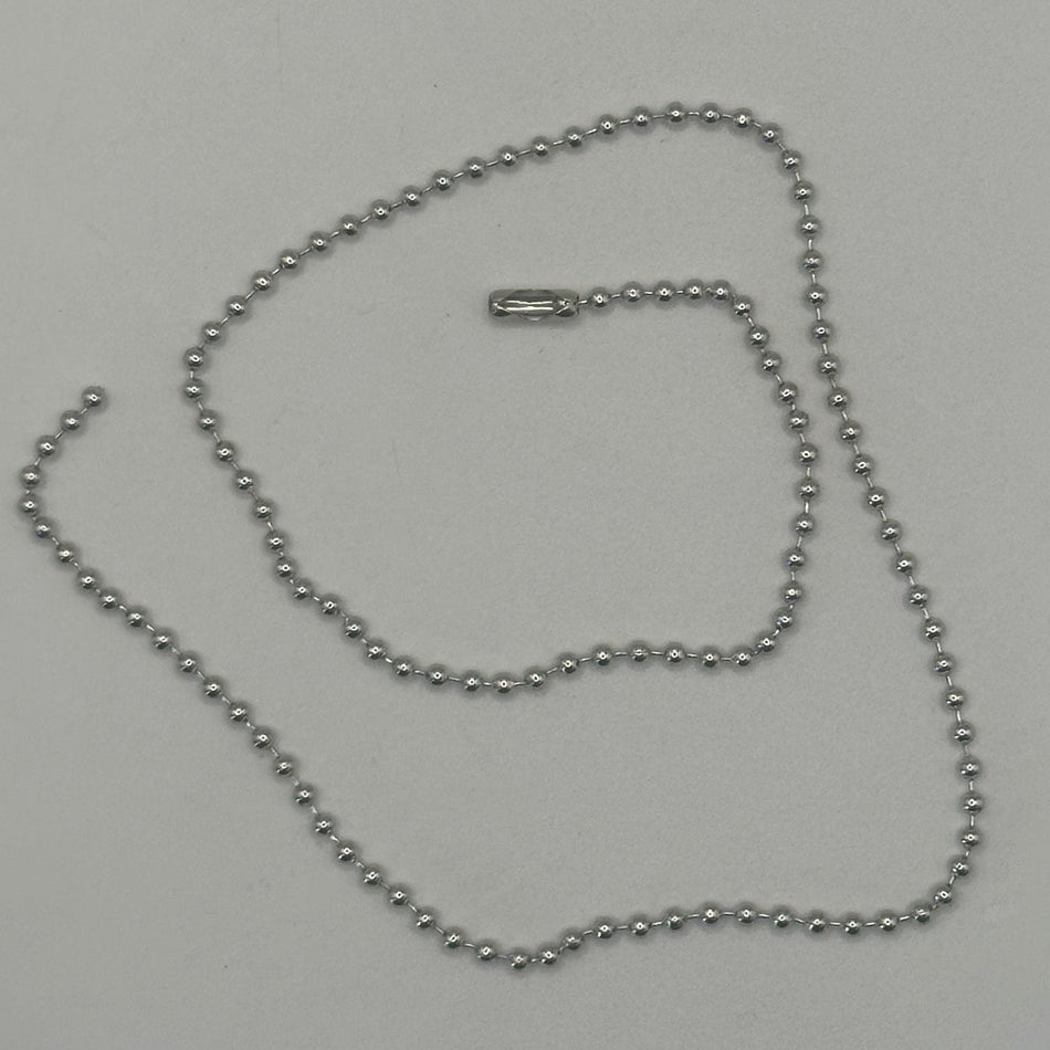 No.3 (2.4mm) Nickel Plated Steel Ball - Shop Sign Chains