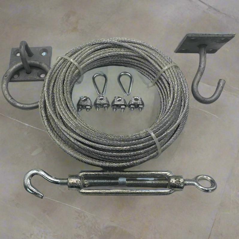 Buy Catenary Wire Rope Kit - Starter Kit 30m – English Chain Direct