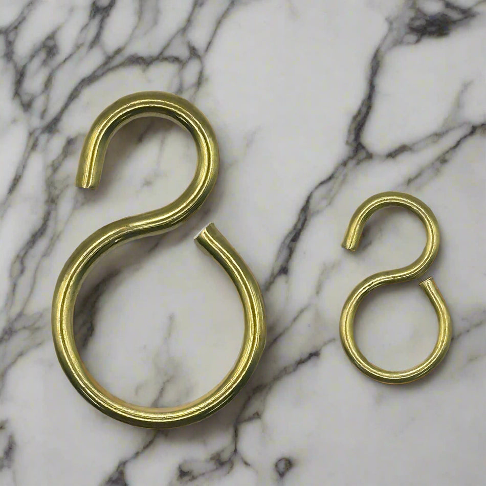 Polished Brass Consumer Hooks