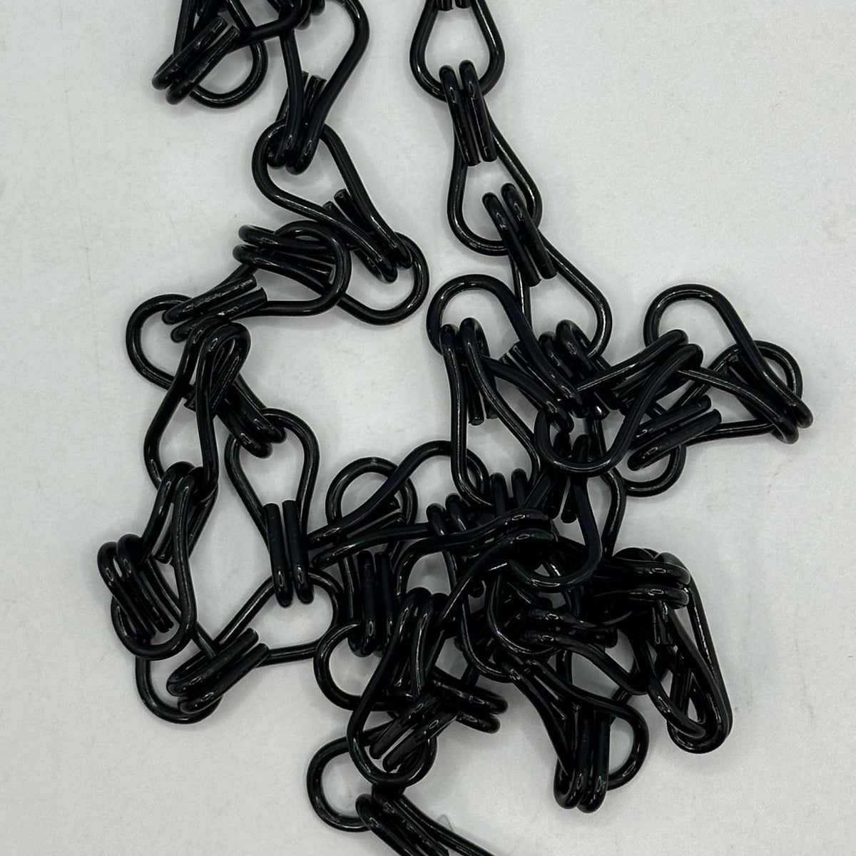 Black double jack chain