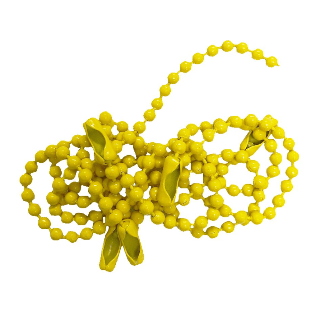 Buy No.3 (2.4mm) Yellow Steel Ball Key Chains – English Chain Direct