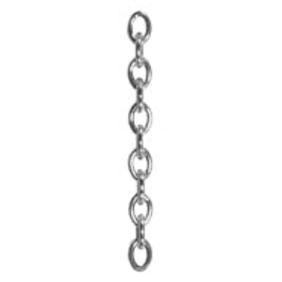 Nickel Plated Steel Unwelded Trace Chain