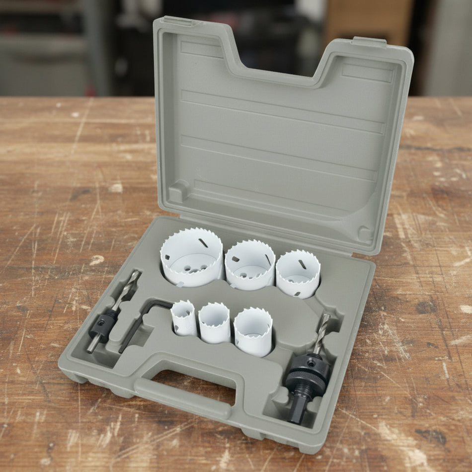 Hole Saw Kit x 6