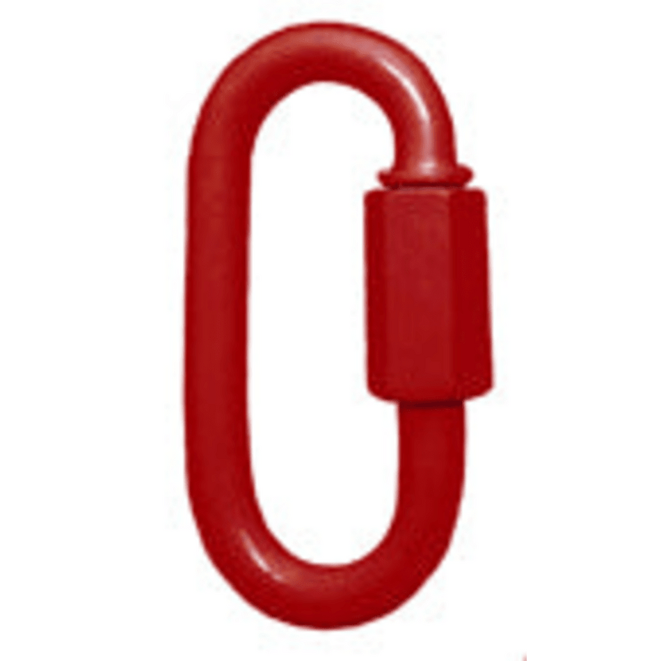 Red Epoxy Coated Steel Quick Links