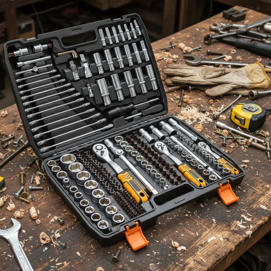 Socket and Spanner Set 216 Pieces