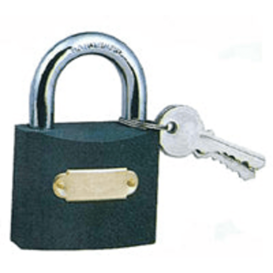 Tri-Circle  Iron Padlock