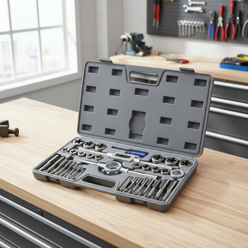 Tap and Die Set (Metric) - 35 Pieces