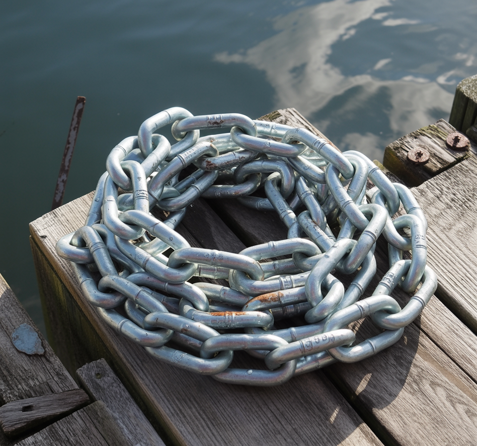 galvanised chain