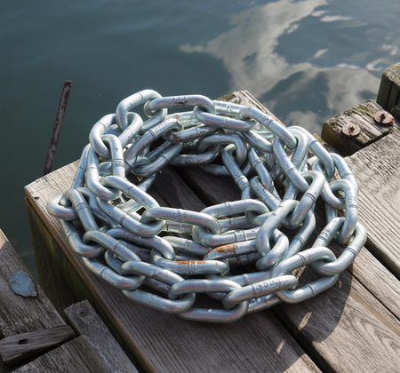 galvanised chain