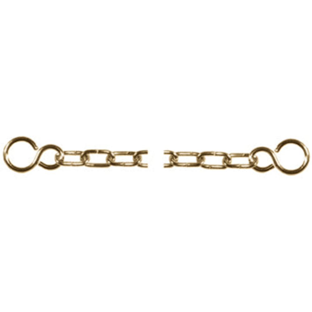 Buy Polished Brass Clock Chain Bath Assembly with Hooks – English Chain ...