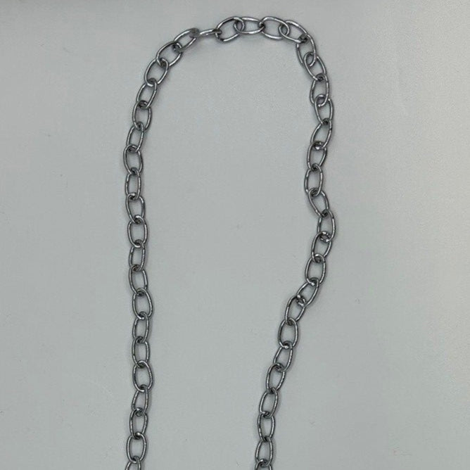 Chrome Plated Brass Oval Link Chain