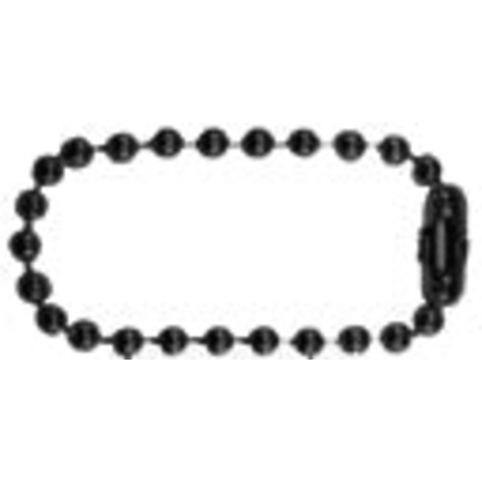 No.3 (2.4mm) Black Steel Ball Key Chains