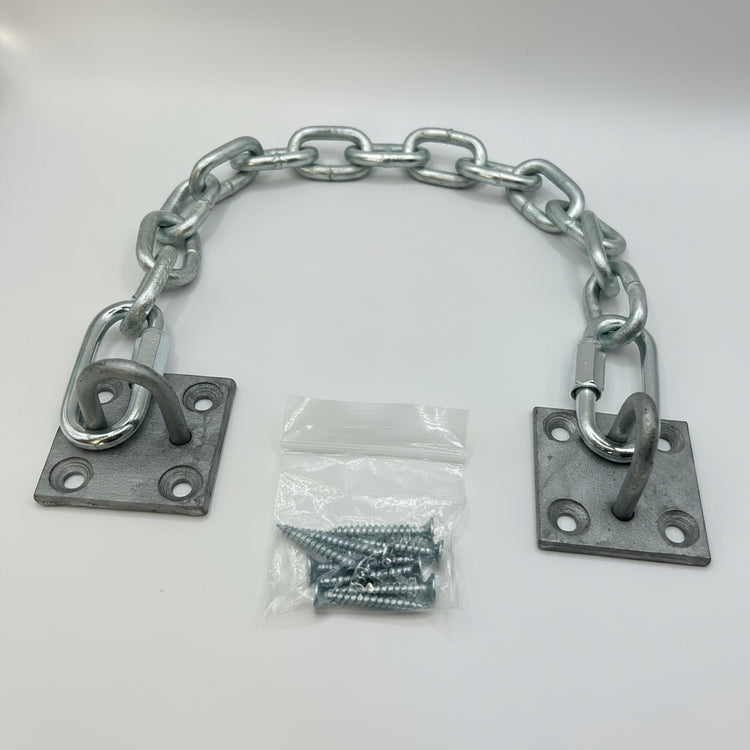 Stapler Chain Chain Plates - Hooks, Rings & Staples on Plate – English Chain Direct