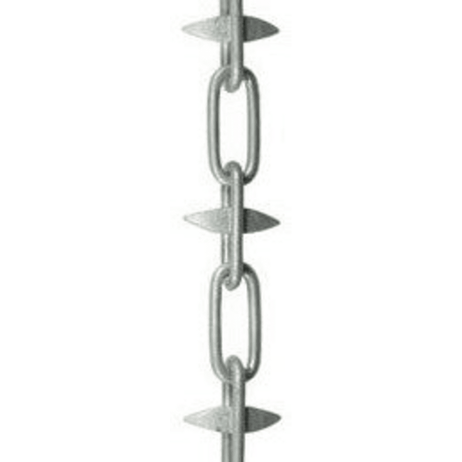 Hot Galvanised Steel Chain Diamond Spiked Alternate Links