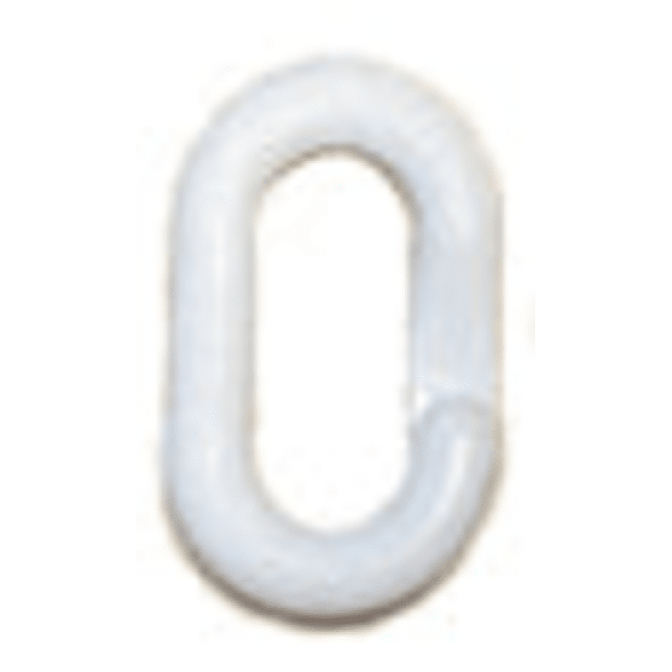 White Plastic Joining Links