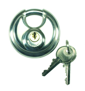 Tri-Circle Stainless Steel Disc Lock